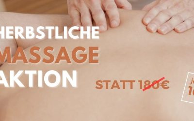 Herbstzeit ist Massagezeit